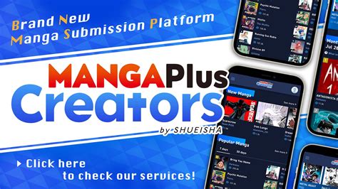 A Shueisha elindítja a MangaPlus Creators alkalmazást, és .